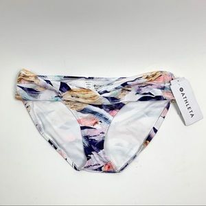 NWT Athleta Vivid Twist Swim Bottom
